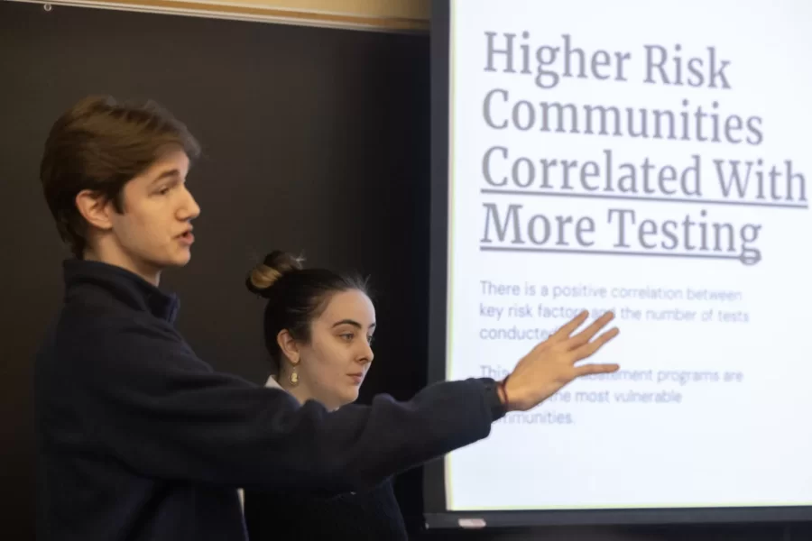 1. Yes, that is the course name. It is ECON/DCS 368
2. I'm working with Jacqueline Crucet in the Economic & Community Development Department. The relationship was set up by the Harward Center -- it is our second semester working together. Morgan Kinney introduced us and has been a point person to help this CEL project work two semesters in a row now. 
3. The Harward Center is constantly working to set up these relationships. Jacqueline likes to work with students on these opportunities. Last semester she and I collaborated on a hackathon concerning the relationship between streetlights and crime -- I think she wanted to do another semester project after that one.
4. & 5. The data are administrative city records and census data. (Technically the census is a survey, but it is aggregated to the "block" level, which is a Census unit that roughly corresponds to a city block.) The admin data was collected by the city. It is information on each household's participation.