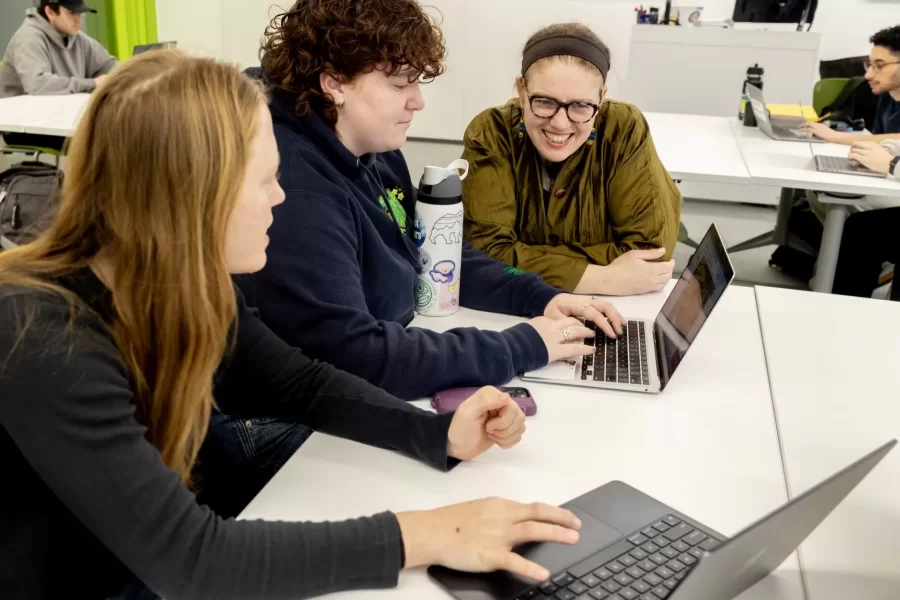 Public History in the Digital Age

Public history takes place beyond history classrooms and academic contexts. Traditionally, it has been found in museums, walking tours, and performances, and has told the stories of people with social and political privilege. Increasingly, however, public history has come to focus on a greater range of voices, and takes place in a wider range of forms: on websites, graphic novels, interactive sensory experiences, social media, and other digital spaces. In this community-engaged course, students learn to see public history "in the wild," engage with primary sources, and present those sources and historical interpretation to the public in digital form. Students with interests in history and public engagement are encouraged to enroll in this course.

Students and Associate Professor of Digital and Computational Studies Anelise Shrout meet in Bonney 160 at 8 a.m. on April 8 to review their projects before working on creating a topographical map of Lewiston’s Lisbon Street from 1850-1940. There will be three individuals per decade in Lisbon Street Lisbon buildings. Each student is assigned to research and profile on individual.