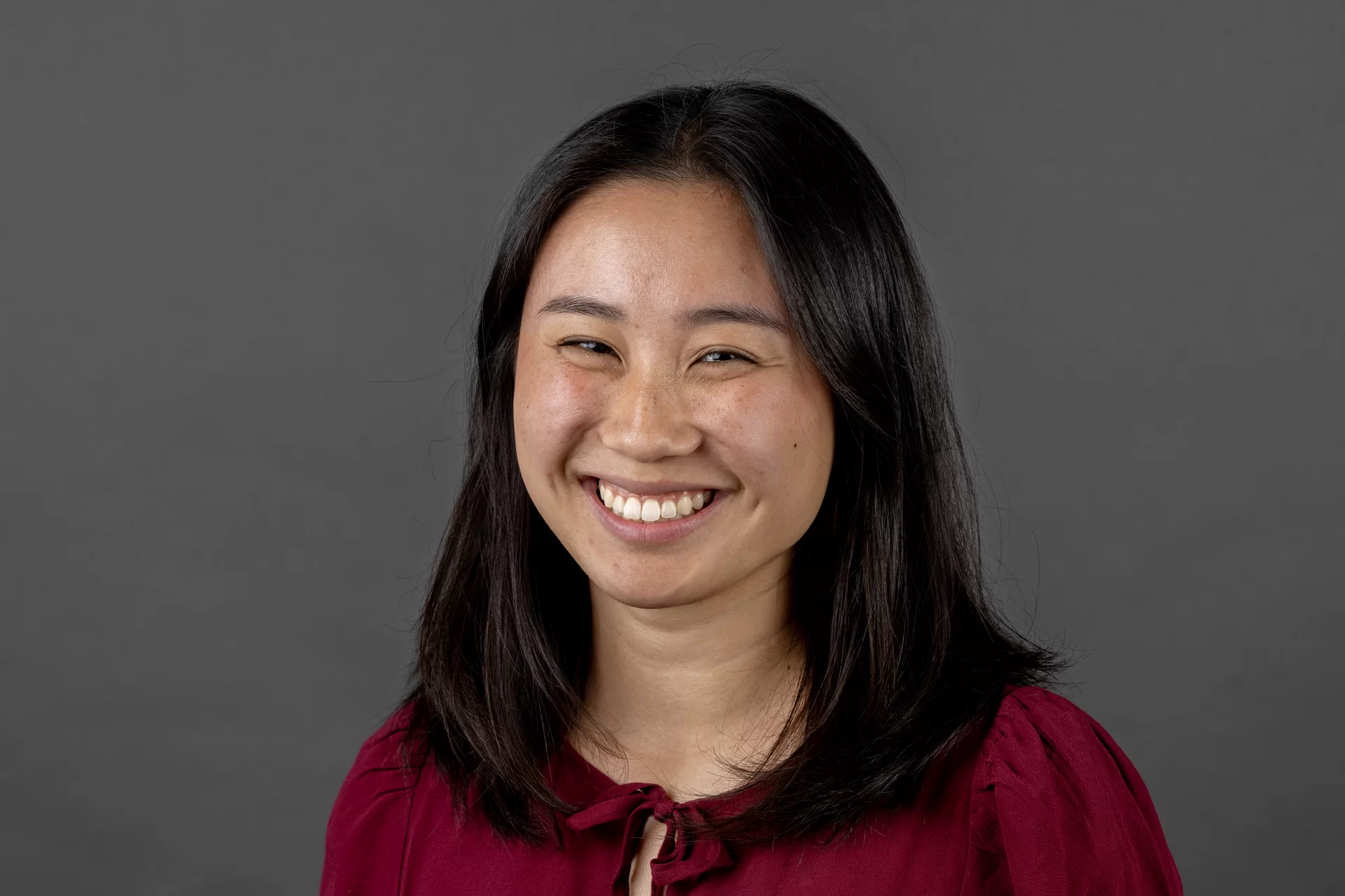 Katherine Wu, admission counselor, poses for a portrait on Sept. 10, 2025.