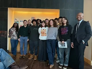 Group portrait with our presenters!