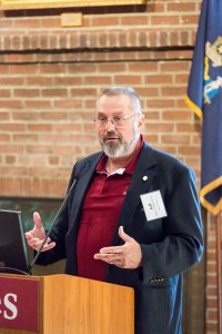 College Key members gather for their annual meeting in the Muskie Archives on Friday June 10 2016.