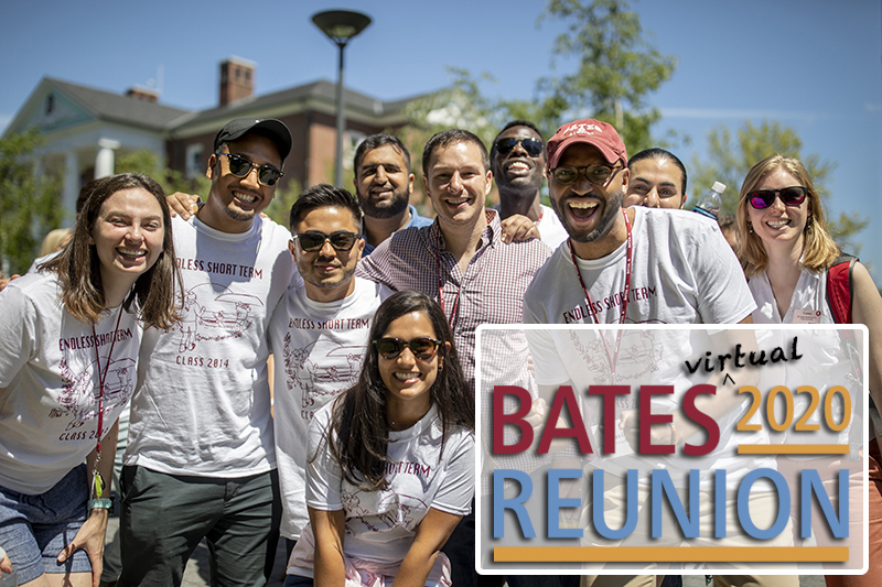 We love a parade, especially this one! Alumni showed their class spirit as they marched and danced through a crowd of cheering Bates alumni friends this morning on the Historic Quad and Alumni Walk.