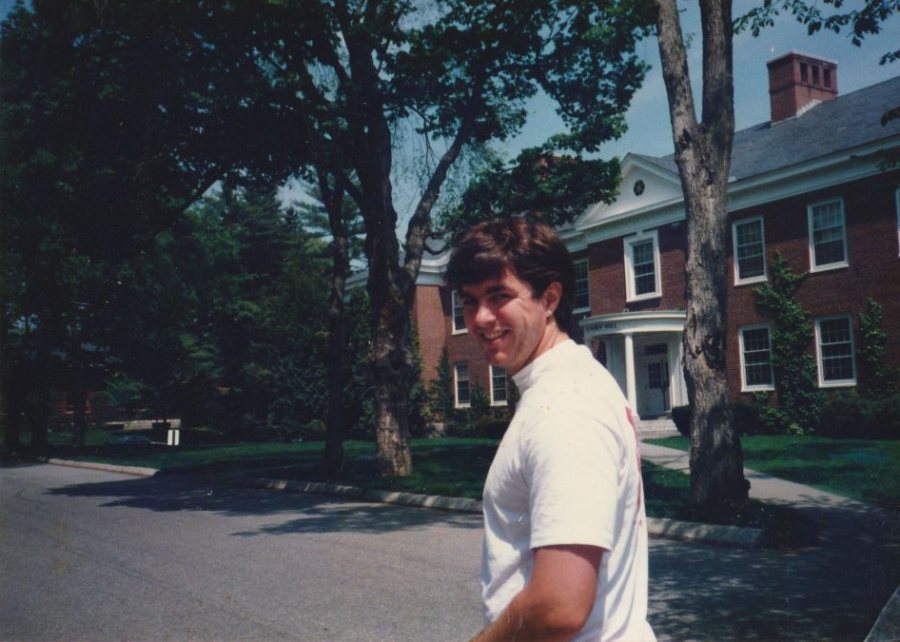 Peter at Bates in 1988