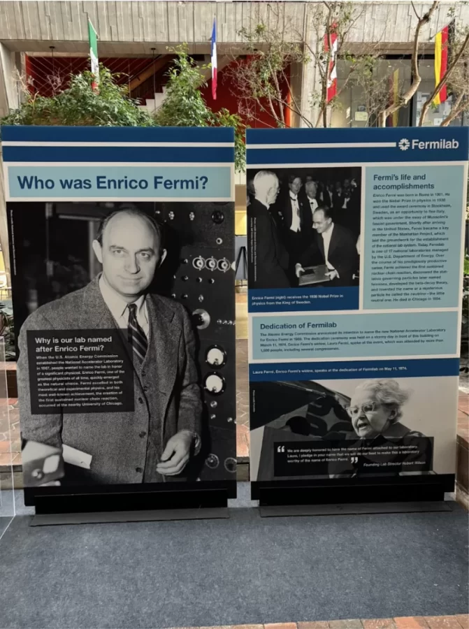 Enrico Fermi, the name sake of Fermilab.