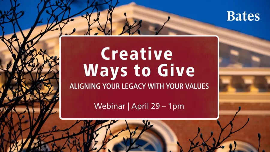 The Bates experience is defined by a "commitment to responsible stewardship of the wider world."&hellip;