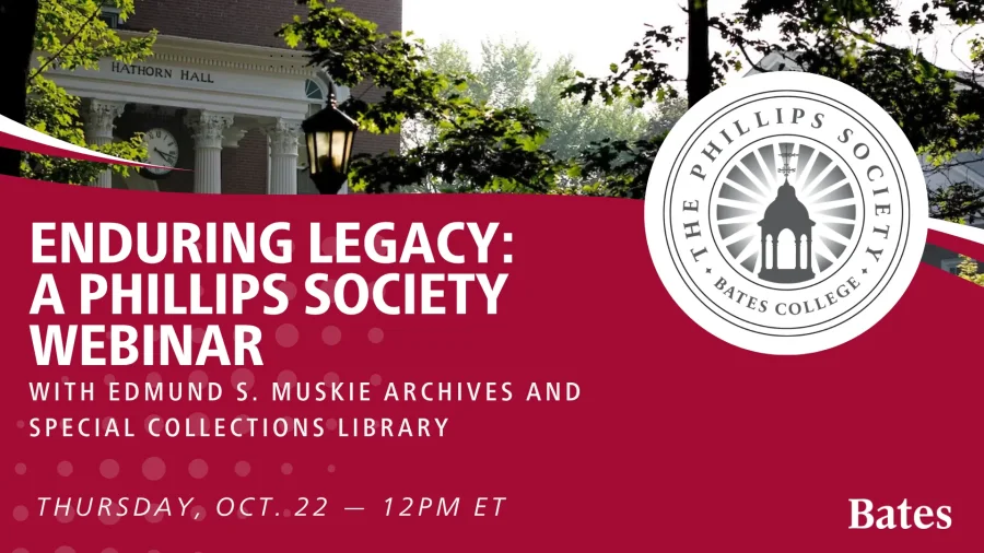 The Office of Gift Planning is proud to partner with the Edmund S. Muskie Archives…