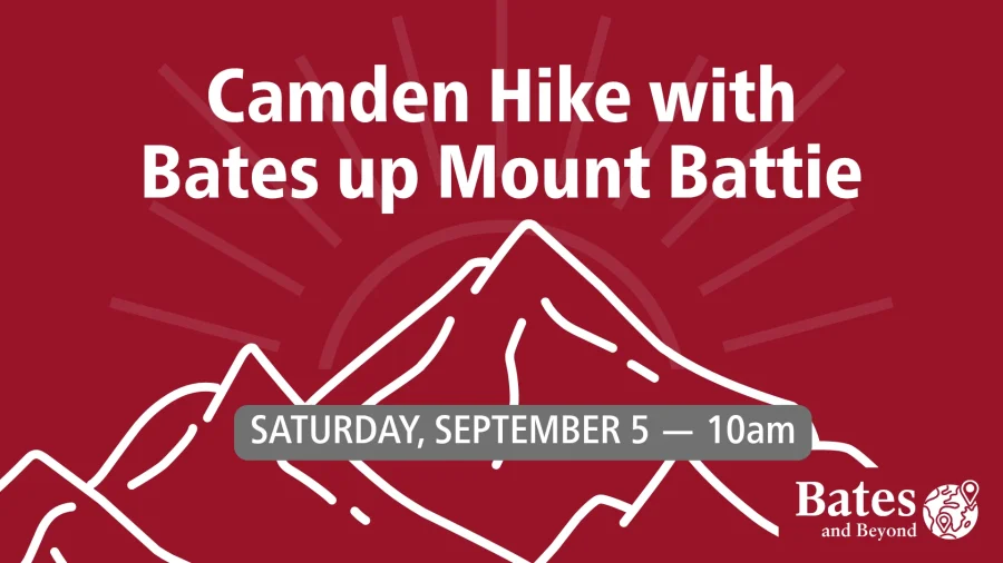 Come along for a short hike up Mount Battie hosted by Allison Webster Matlack '85…