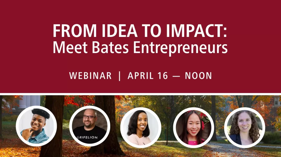 The Bates Alumni Council Professional Development Committee members Jen Crawford ’01 and Susan Peillet Yule&hellip;