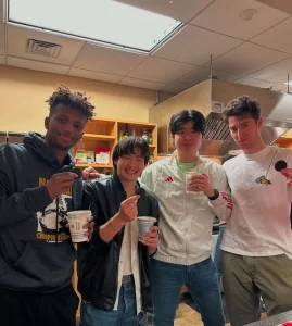 Making Tanghulu with the Tea Club