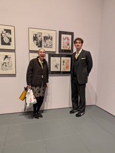 From Japanese Studies to The Art of Manga: Thomas Davis ’27 Contributes to Major Museum Exhibition