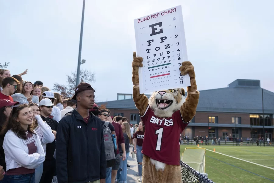 Back to Bates Weekend at a variety of locations on campus, including Pettengill Hall, where Bates alumni were honored with an awards presentation and a dessert reception, the registration desk in the Library Well, and the Bardwell Street Tent, where seniors over 21 and alumni enjoyed a beer garden and food.

Bates defeated Bowdoin 21-14 at the Alumni Big Game Saturday, today, Oct. 15, 2022, and the Garcelon Field crowd went wild.