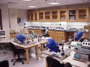 Lab room 325 - neurobiology lab.