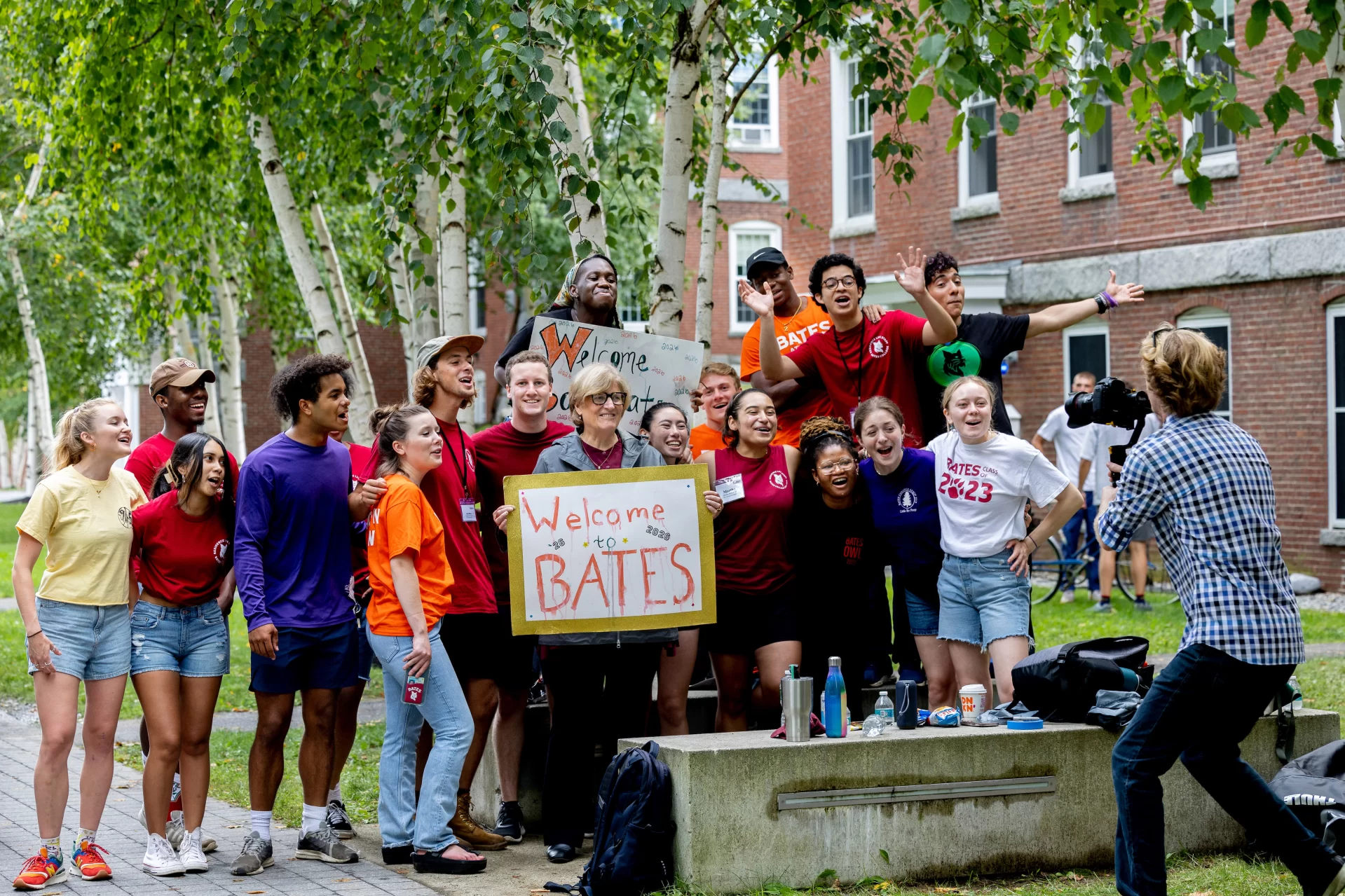 Move-In Day scenes on Aug. 31, 2022, as members of the Class of 2026 arrive on campus with their families.