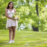Q&A: Commencement senior speaker learned to plant seeds of her own confidence Q&A: Commencement senior speaker learned to plant seeds of her own confidence