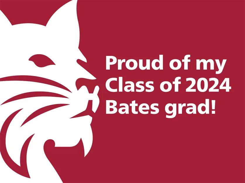 Celebrate With Bobcat Lawn Signs Commencement 2025 Bates College