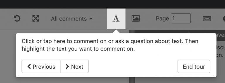 Annotation Add Text Comment Adding Annotations, Part II | Curricular and Research Computing | Bates ...