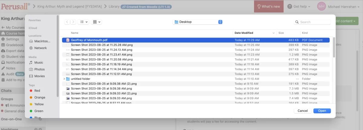A Quick Guide to Perusall 1.3 | Curricular and Research Computing ...