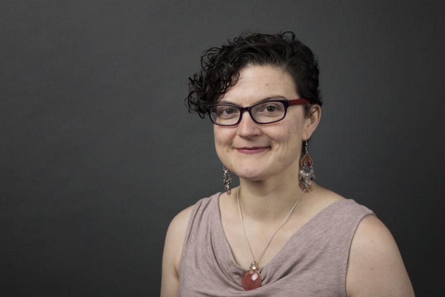 Associate Professor of Digital and Computational Studies Carrie Diaz Eaton received a grant from the Hewlett Foundation to help her create sustainable ways to use, create, and share open educational resources. (Theophil Syslo/Bates College)