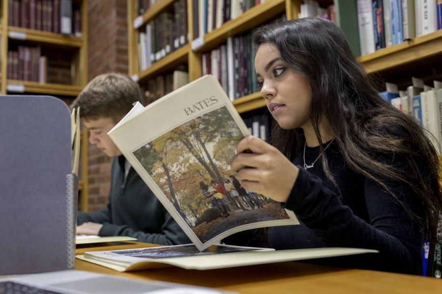 “It’s hard to recognize inequality today when we don’t confront things that have happened in our past,” says history major Ke’ala Brosseau ’20 of South Burlington, Vt. (Phyllis Graber Jensen/Bates College)