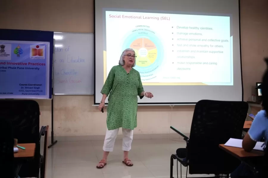 Anita teaching