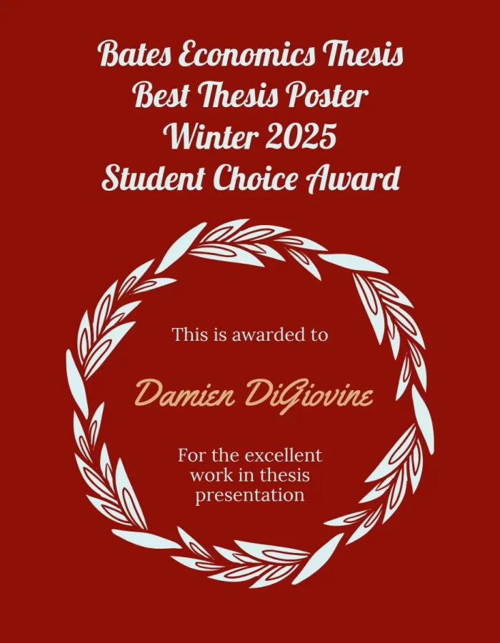 Student Best Thesis Poster Award: Damien DiGiovine