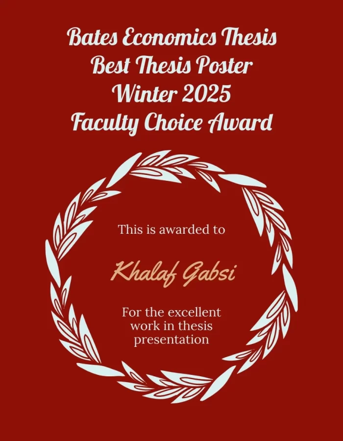 Student Best Thesis Poster Award: Khalaf Gabsi