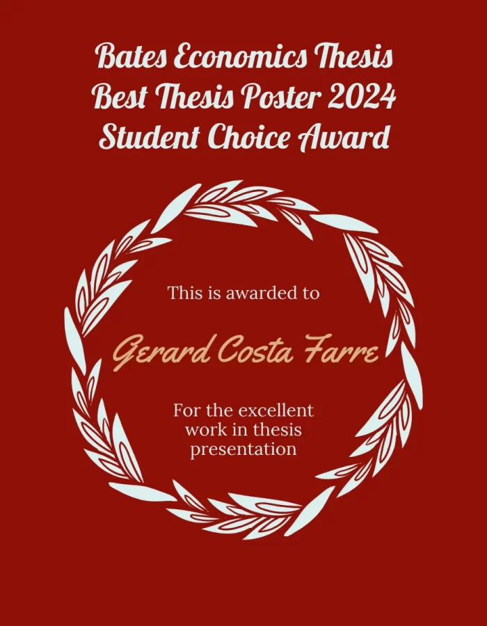 Student Best Thesis Poster Award: Gerard Costa Farre