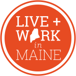 Live work Maine logo