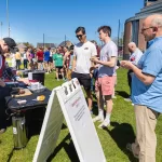 Where There’s Smoke, There’s BBQ. The first annual “Bobcats-N-Brisket ‘Smokeout.’”

Wednesday, May 11, 10 a.m. - 4 p.m. 
First-come first serve Tasting 3-4 p.m.
Located outside of Commons and brought to you by Campus Safety, the Department of Sociology, and D.C.C.E. (Dining, Conferences, and Campus Events).

Staffed by John Heutz, a Campus Safety Office supervisor who served as chef, Robin Graziano, a first cook for DCCE, and Mark Cayer, a community engagement supervisor for Campus Safety.