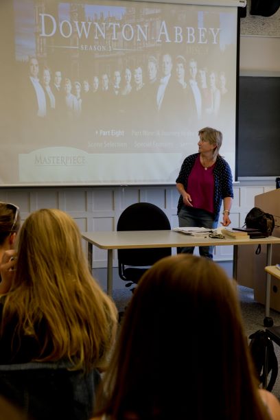 Lillian Nayder taught a short-term course on Downton Abbey