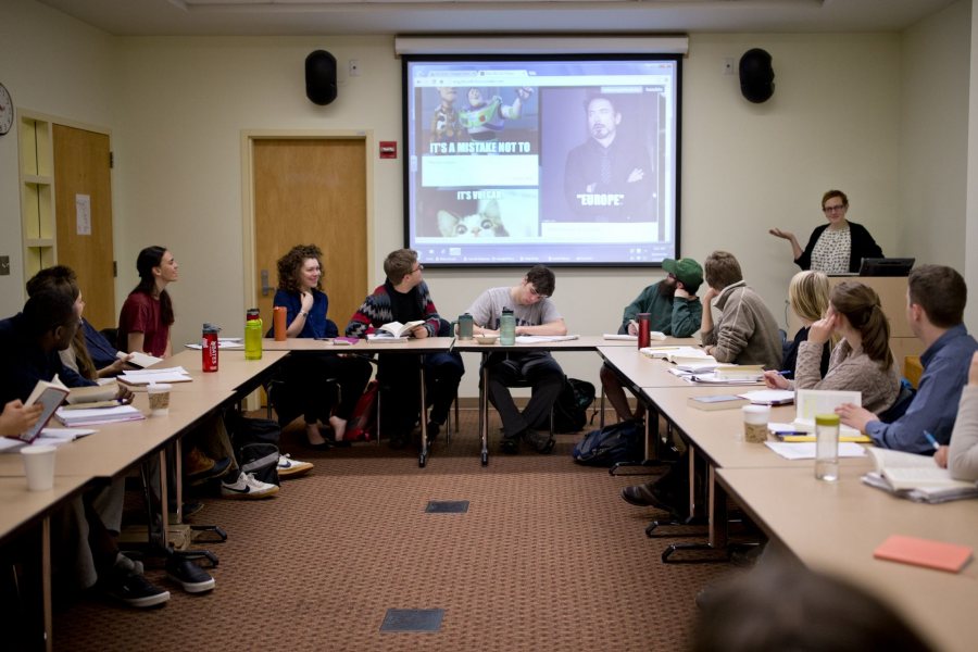 Assistant Professor of English Eden Osucha teaches in Pettengill G10.ENG 241 - Fiction in the United StatesCritical readings of a diverse selection of novels and shorter fictions, ranging from works by earlier writers such as Hawthorne, Howells, James, Wharton, Jewett, and Chesnutt, to more recent writing from James Baldwin, Don DeLillo, Toni Morrison, Donald Barthelme, Sherman Alexie, and David Foster Wallace, among others. In addition to major directions in the history of American fiction, more recent developments concerning postmodernism, multi-ethnic literature, and emergent forms--graphic novels and electronic texts--are considered. Class discussions and writing assignments also address critical terms and methods. Prerequisite(s): one 100-level English course.