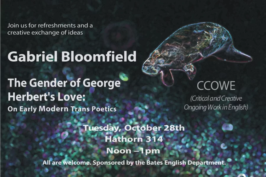 Gabriel Bloomfield CCOWE Poster