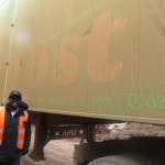 Phillip Dube at Reliance Compost Facility in Capetown, South Africa