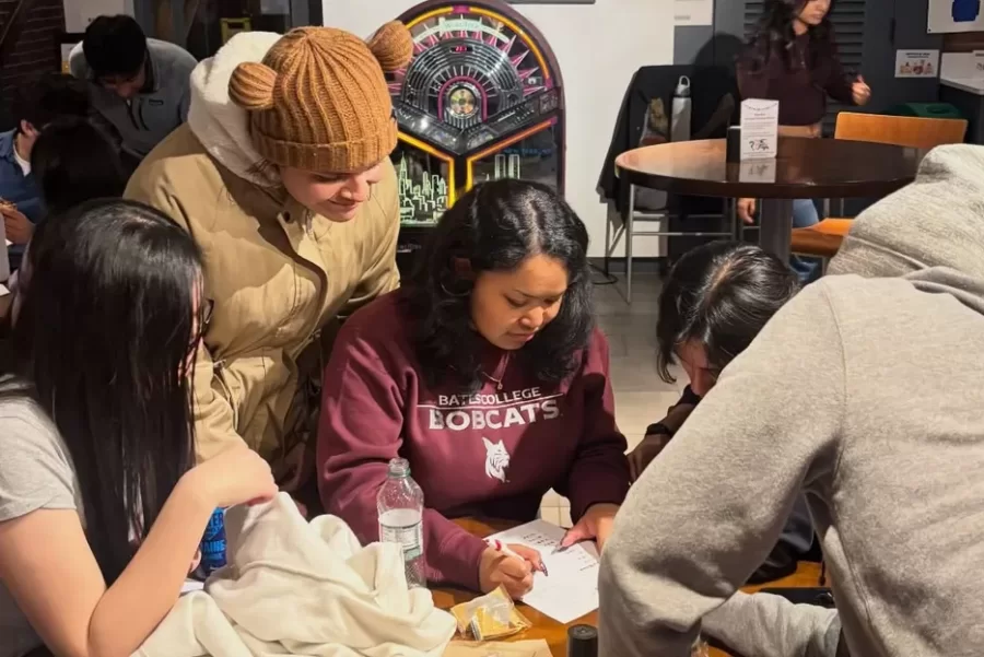 Chase Hall After Dark (CHAD) happens every Friday! One event that is a Bates favorite is Den Trivia!