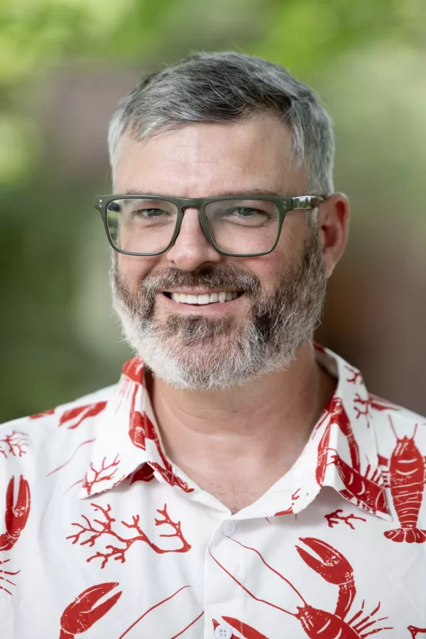 Members of the First-Year Experience Team pose for individual and group portraits outside of Chase Hall on July 1, 2026.

Michael Rocque
Professor of Sociology and Associate Dean of the Faculty
