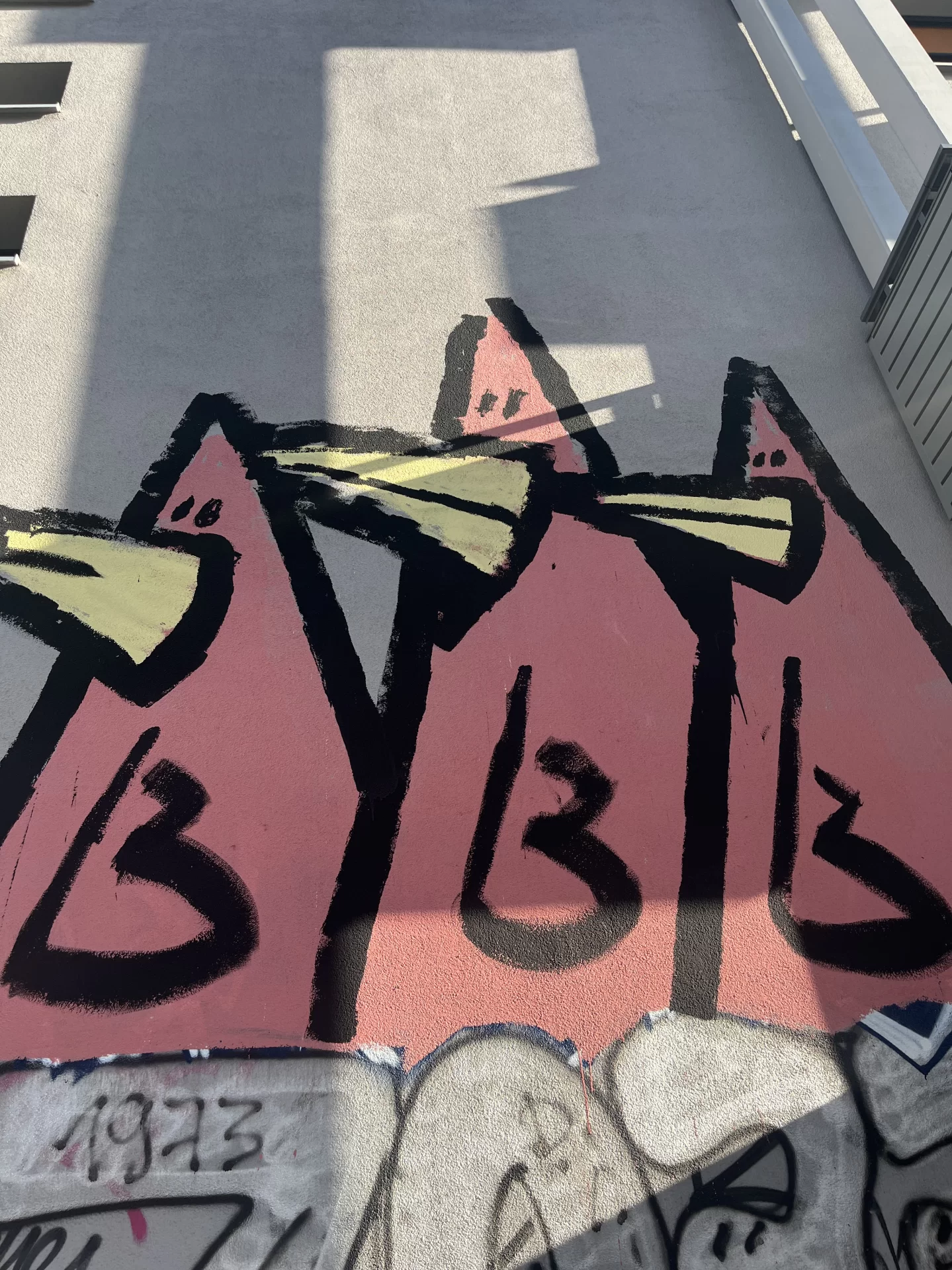 A fragment of the East Side Gallery