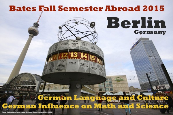 2015 Fall Semester Abroad in Berlin