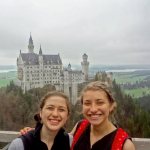 My IES friend and I at Neuschwanstein for an IES class trip (Photo: Ashley Braunthal)