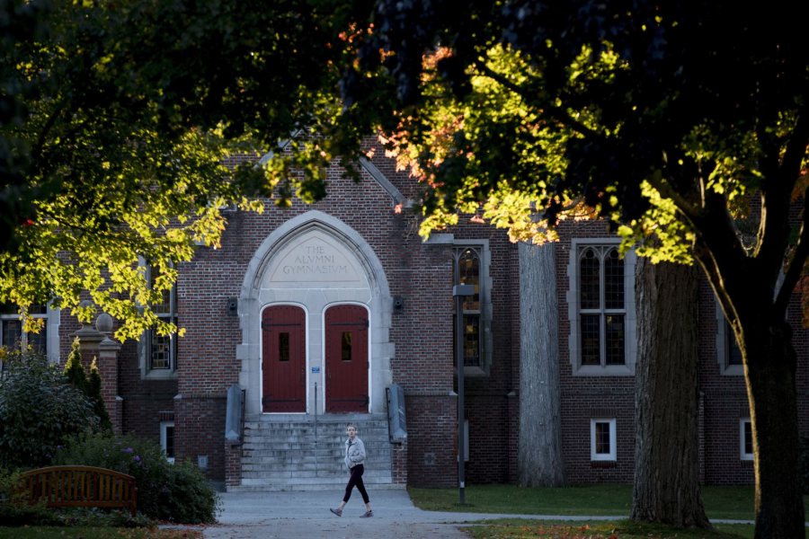 Back To Bates Weekend Campus scenes near the Library Quad, Chase and Carnegie Science halls on Friday, Oct. 5, 2018.