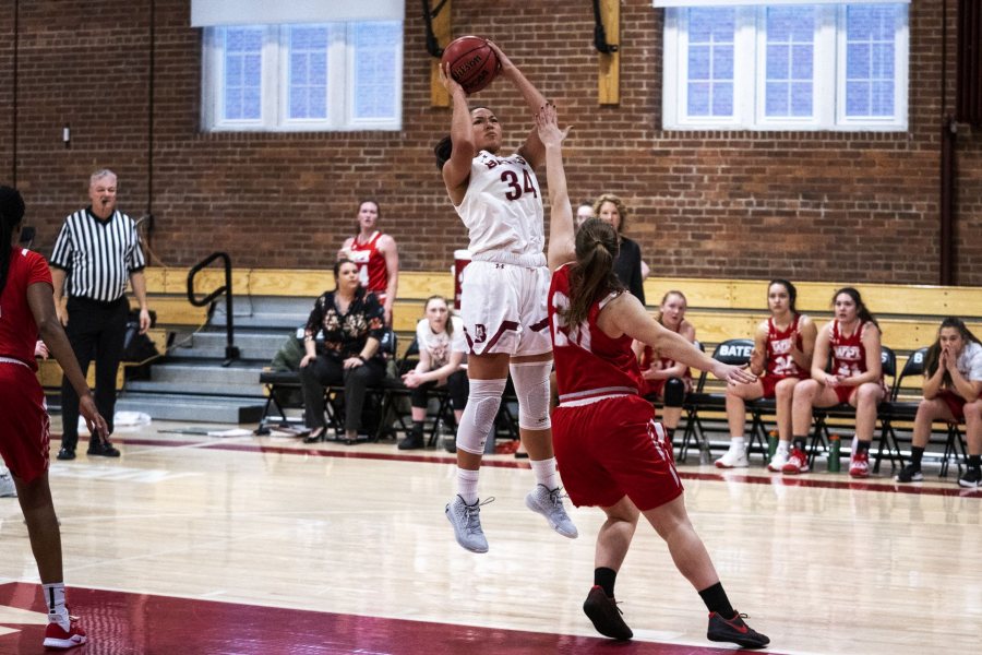 Bates hosts WPI on December 17, 2019.