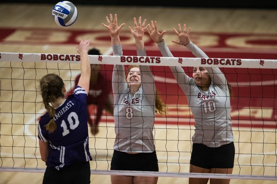 Amherst defeats Bates 3-0 at Bates on October 26, 2018.