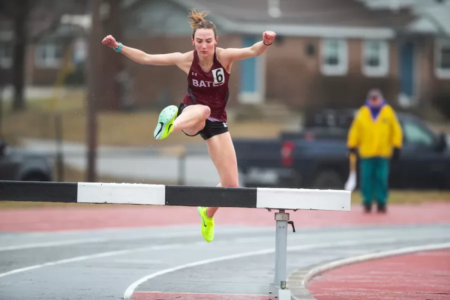 Bates College Men and Women's Track and Field hosts the Bates College Quad Meet on April 1st, 2023. (Theophil Syslo | Bates College)