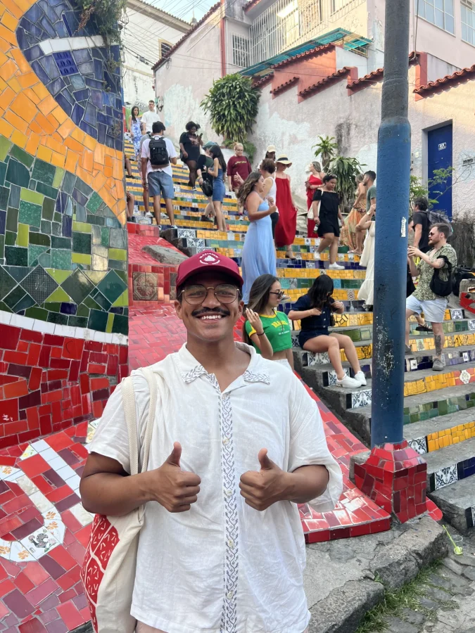 student smiling in Buenos Aires