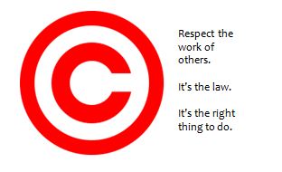 Sharing copyrighted materials? Sharing copyrighted materials?