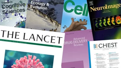 Academic journal article covers