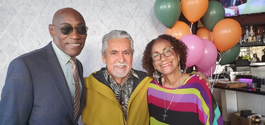 Charles Turner with Pedro Toledo and Gay Plair Cobb