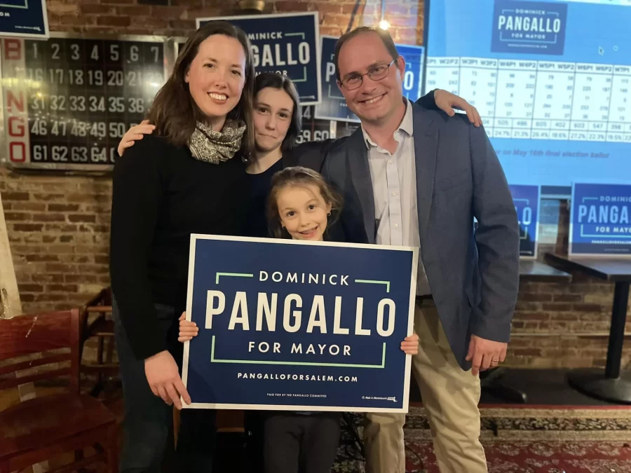 Dom Pangallo, Kristin Pangallo and their two children