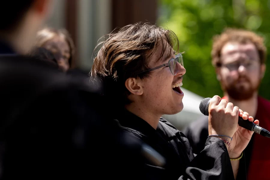 Today’s Baccalaureate service, held on the Historic Quad on May 25, 2024, was simply picture perfect..