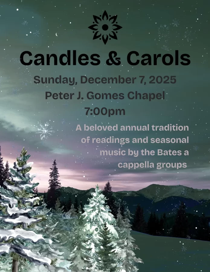 Dawn breaking on a winter mountain scene