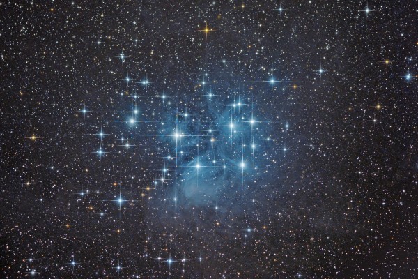 Seven Sisters M45Image by Warren Keller